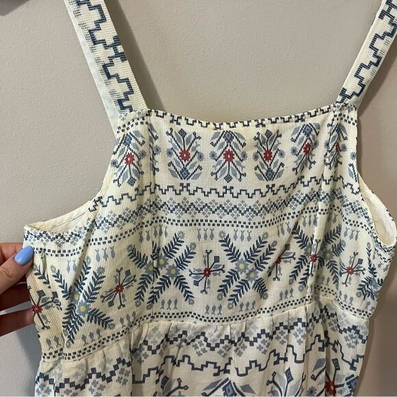 Anthropologie, forever that girl, Lace-up Peplum Tank NWT size medium - Picture 9 of 16